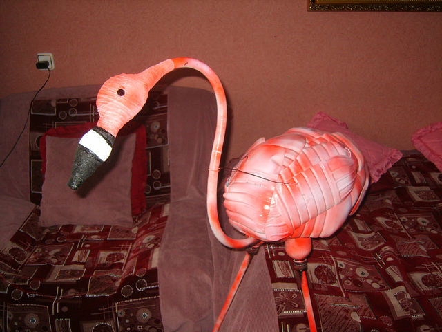Фото 9. Бутылочный фламинго