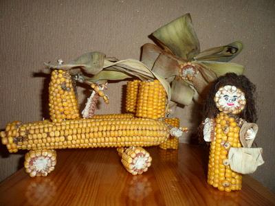 поделки их початков кукурузы
