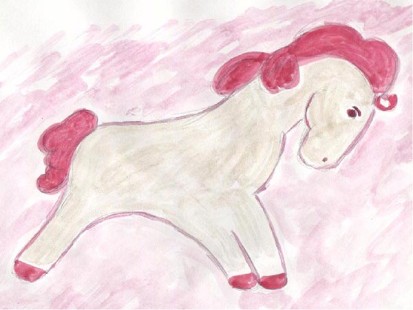 конь с розовой гривой читать полностью