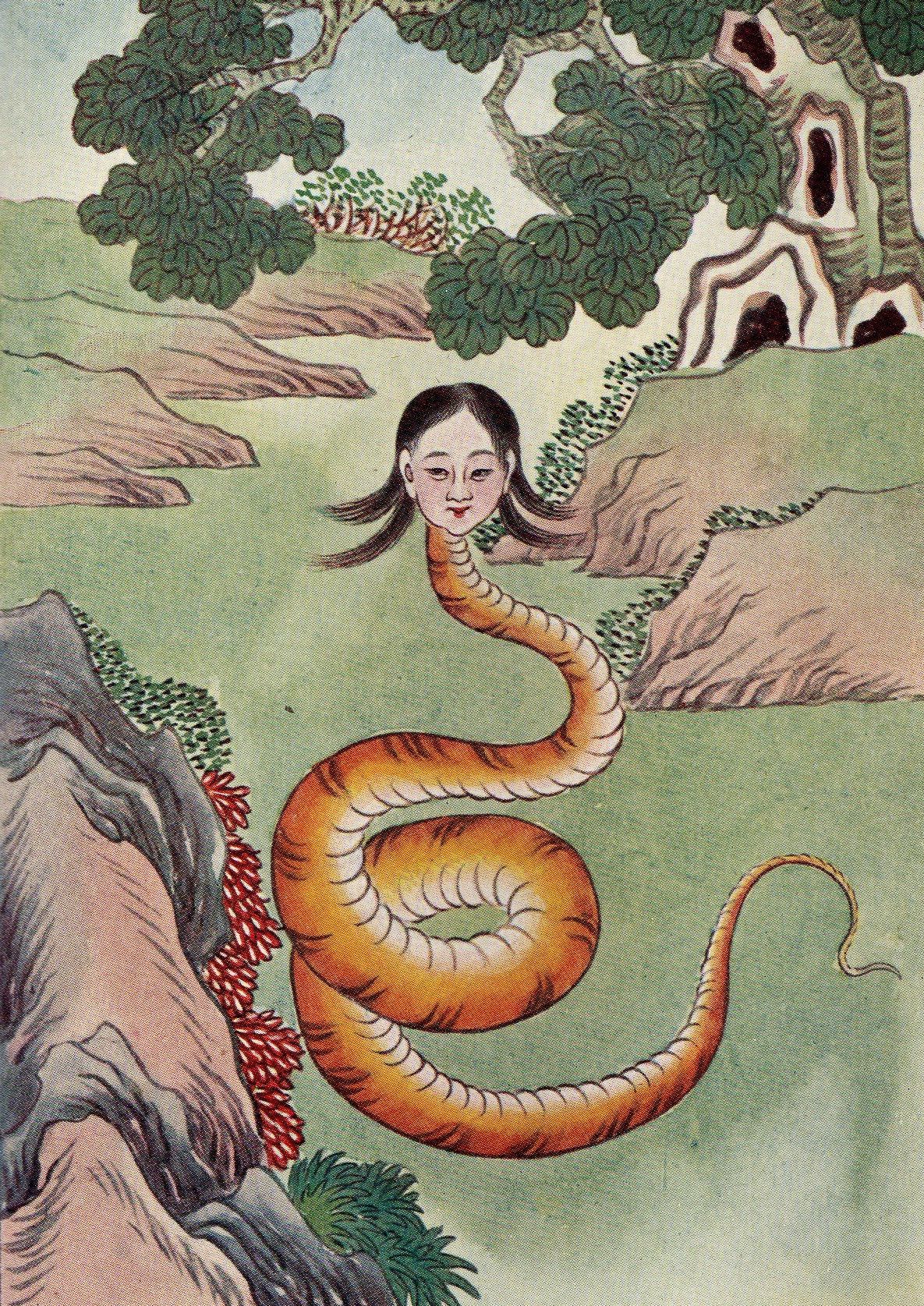  змеиная богиня Нюйва