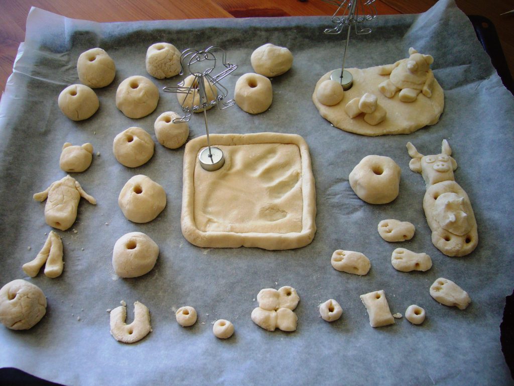 Картинки из теста