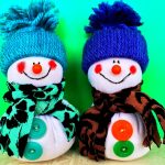 Мягкие снеговики