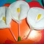 Поделки из ватных дисков и палочек