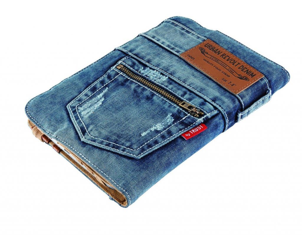 Чехол для планшета из джинсов