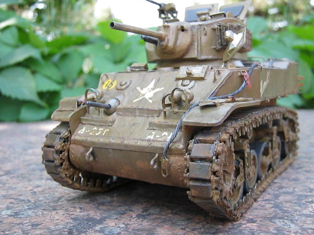 Американский легкий танк М5А1