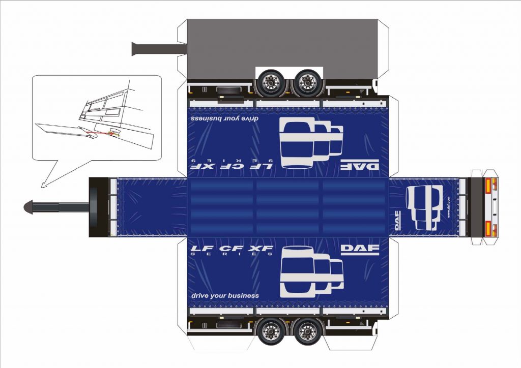 Бумажные модели DAF