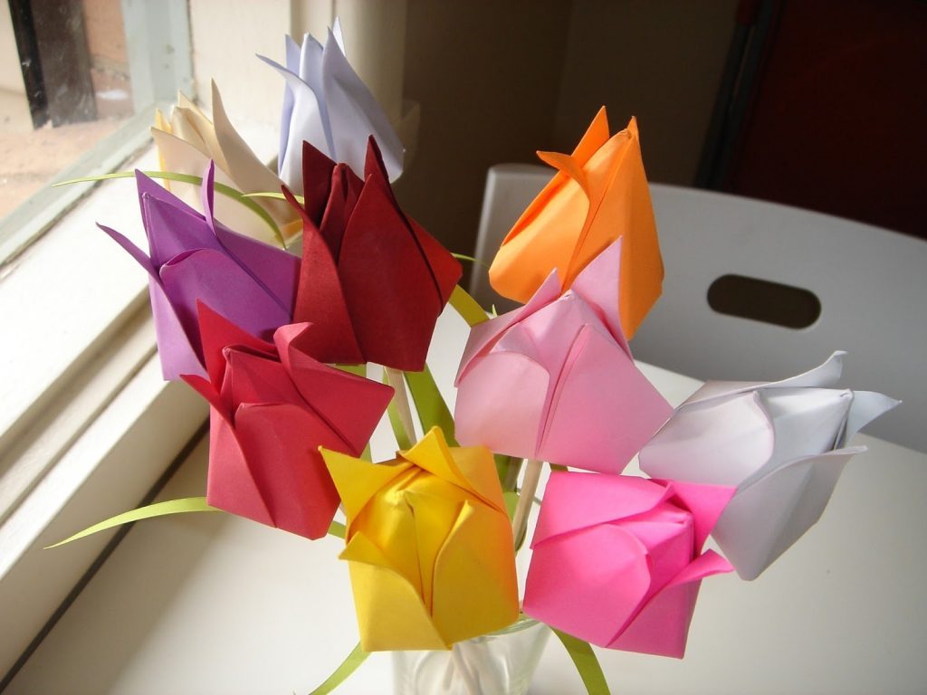 Оригами из бумаги картинка