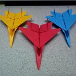 Оригами самолет своими руками