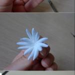 Ромашка из глины