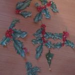 Бумажный рождественский декор