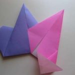 Промежуточные результаты с лицевой и обратной сторон должны получиться следующими: