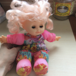 Вот так печально выглядела моя куколка.