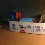 Готово Органайзер коробка для карандашей