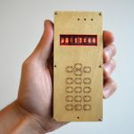 Телефон из картона