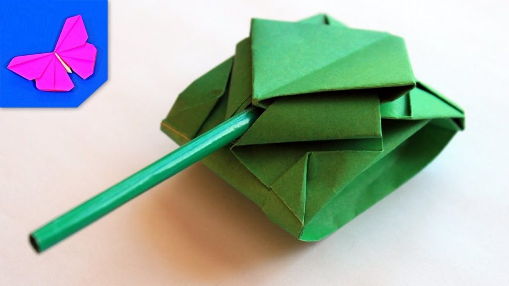 Оригами танк