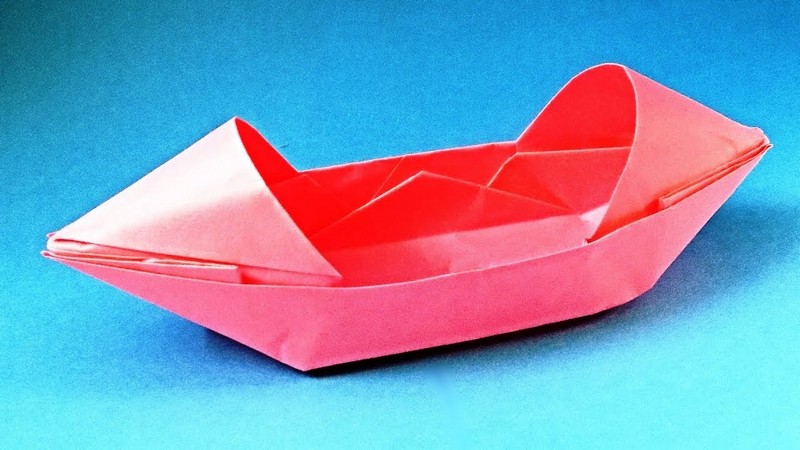 лодка из бумаги