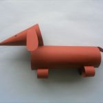 Открытка из цветной бумаги