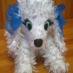 Собачка из бутылок