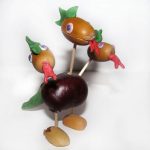 Змей Горыныч из жёлудей своими руками