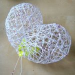 Сердечко из ниток - поделка