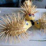 Картошка и забочистки для ёжика