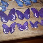 Бабочки из пластика