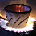 Чашка из спичек своими руками