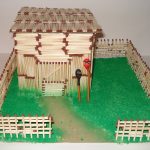Домик из спичек своими руками - поделка