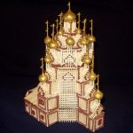 Храм из спичек
