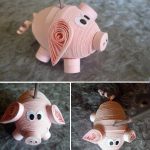 Хрюшка из бумаги