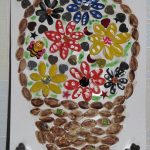 Корзинка из семечек