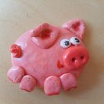 Поросёнок из теста своими руками