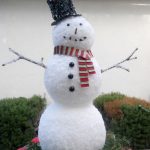Снеговик из шариков