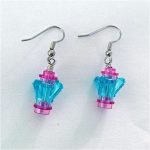 Серёжки из лего