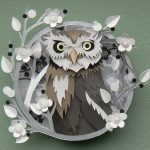 Сова из бумаги своими руками