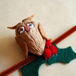 Сова из ореха