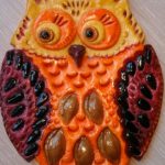 Сова из теста своими руками