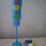 Светофор своими руками из бутылки