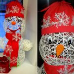 Новогодний снеговик