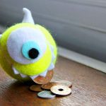 Копилка из теннисного шар