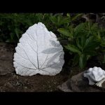 Лист из гипса своими руками