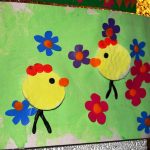 Поделка своими руками в садик - цыплята из ваты