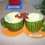 Чашки из овощей