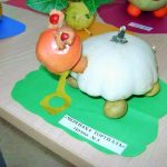 Черепаха из овощей