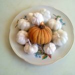 Чеснок из ваты