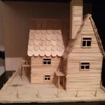 Дом из спичек своим руками