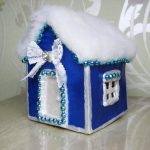 Домик из коробки
