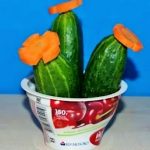 Кактус из огурцов