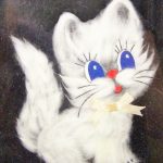 Кошечка из ваты - детская поделка