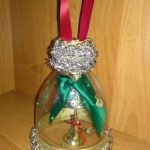 Новогодняя игрушка - колокольчик